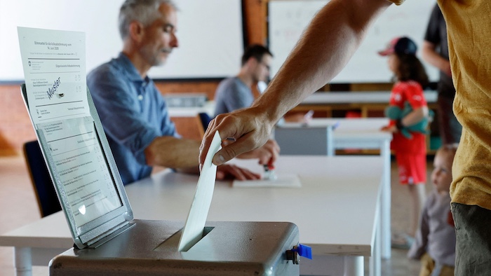 Swiss voters reject a proposal to limit the country's population to 10 million amid immigration deba...