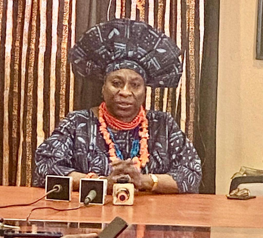 By James Ogunnaike
Former Senator representing Ogun Central Senatorial District, Senator Iyabo Obas...
