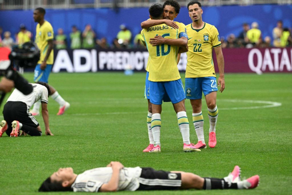 Substitute Gabriel Martinelli scored deep in injury time as Brazil beat a stubborn Japan 2-1 on Mond...