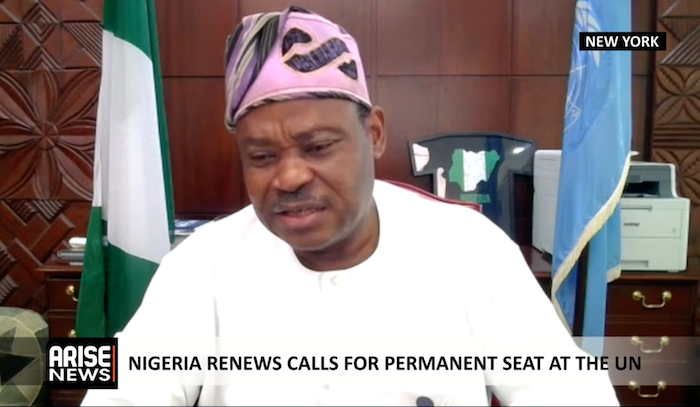 Nigeria reaffirms UN commitment while demanding Africa’s permanent Security Council seat ahead of UN...
