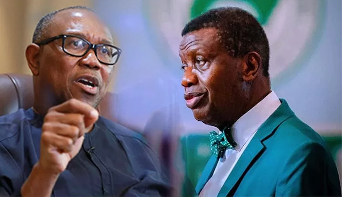 NDC Presidential Candidate Peter Obi urges youths to resist ethnic division and take responsibility...