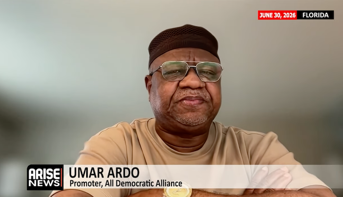 Promoter of the All Democratic Alliance, Umar Ardo, says the judiciary has no power to impose leader...