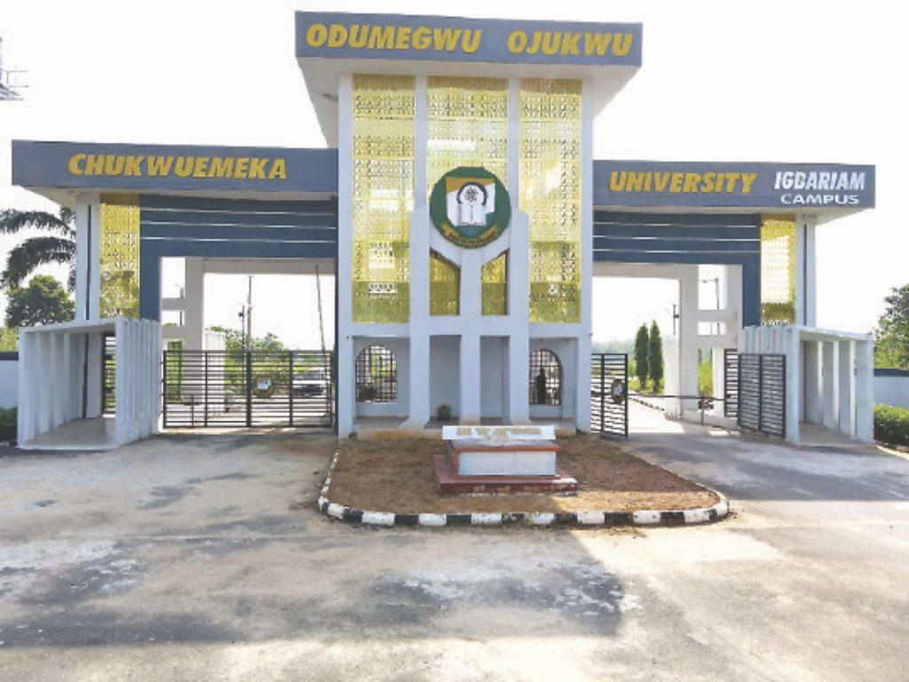 The Governing Council of the Chukwuemeka Odumegwu Ojukwu University (COOU), Igbariam, Anambra, has d...