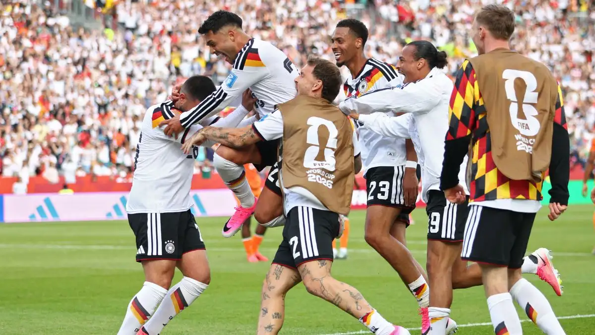 Deniz Undav’s brace helps Germany overturn a deficit to secure World Cup knockout qualification.
So...