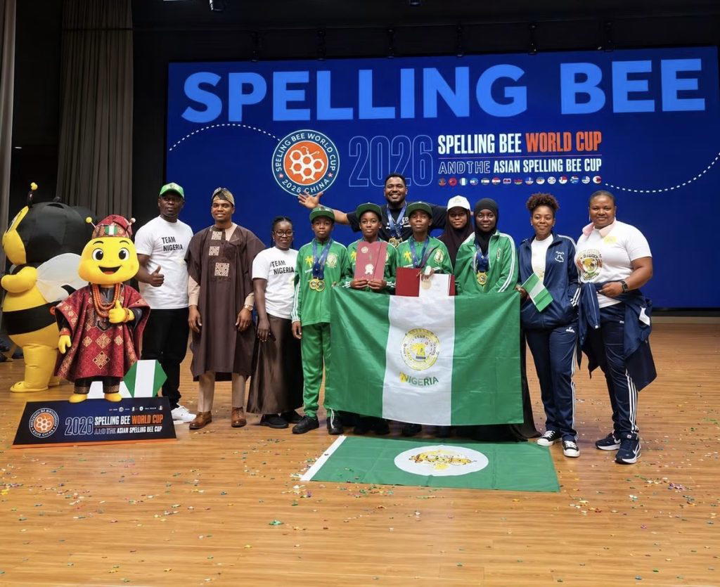 Team Nigeria has emerged victorious at the 2026 Spelling Bee World Cup in Shanghai, China, winning t...