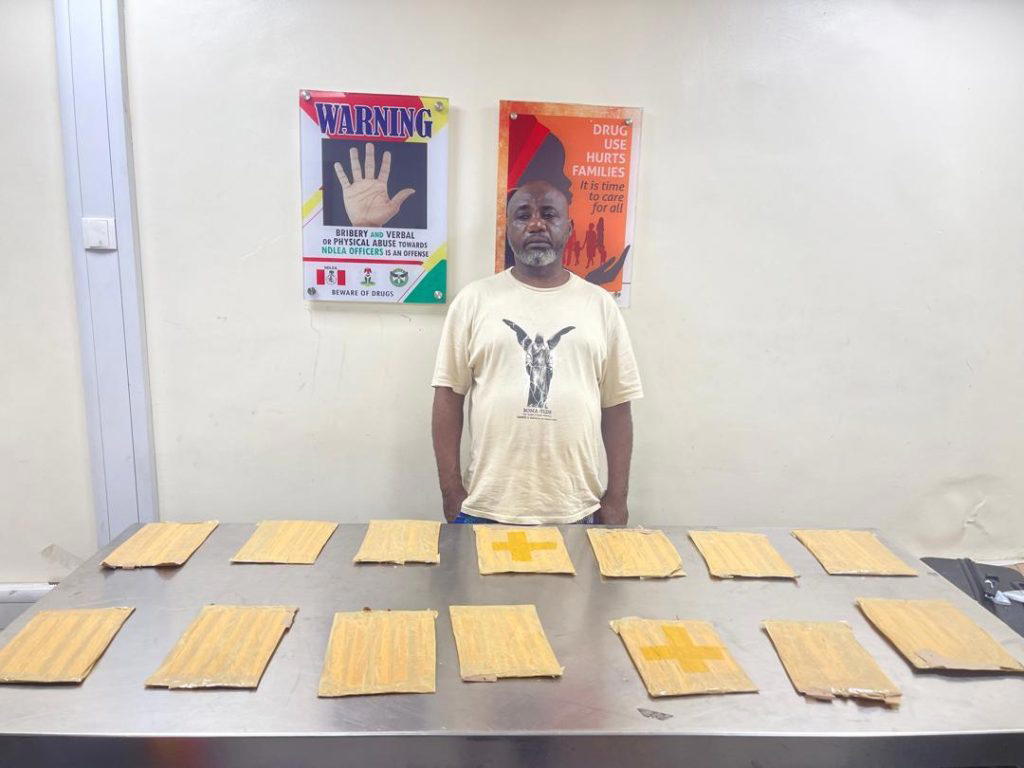 The National Drug Law Enforcement Agency (NDLEA) has arrested a Lagos-based businessman accused of m...