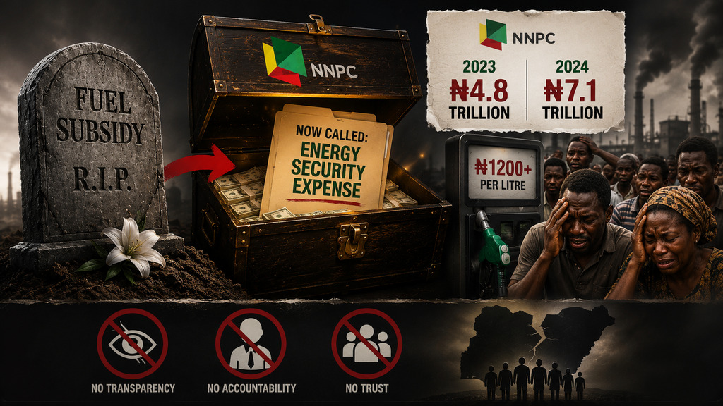 The Nigerian National Petroleum Company Limited (NNPCL) quietly absorbed ₦7.1 trillion in costs clas...