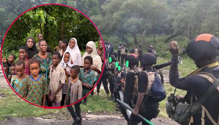 Army says month-long intelligence-led operation dismantled kidnappers' network, forcing unconditiona...