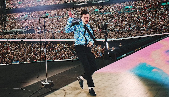 Harry Styles earns a Guinness World Record after completing a record breaking 12 show Wembley reside...