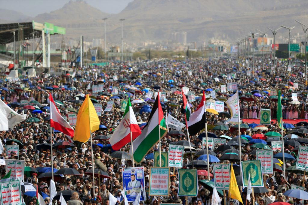 The US military said Saturday it hit at least 140 targets in Iran in retaliation for an Iranian atta...