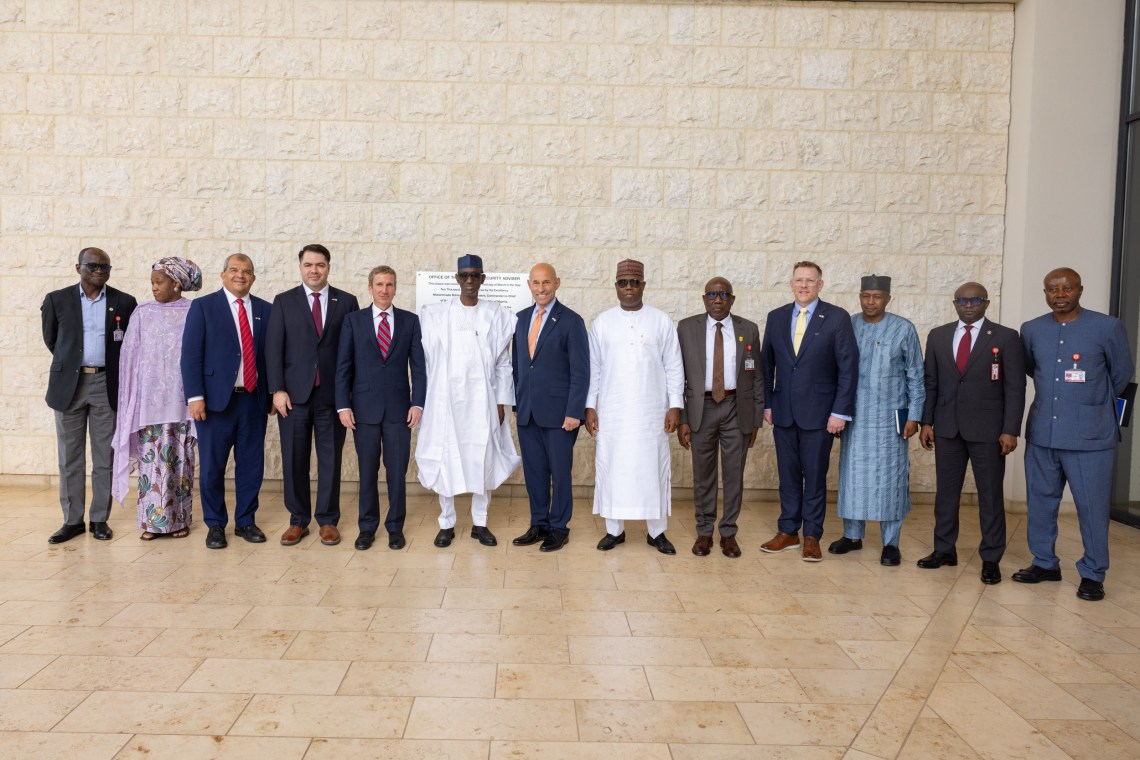 The Nigerian government on Tuesday received the new US Africa envoy, Frank Garcia, on his first offi...