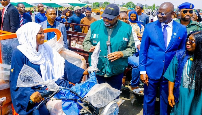 FG and IFAD have empowered 1,918 Nasarawa farmers with improved inputs and tricycles to boost food s...