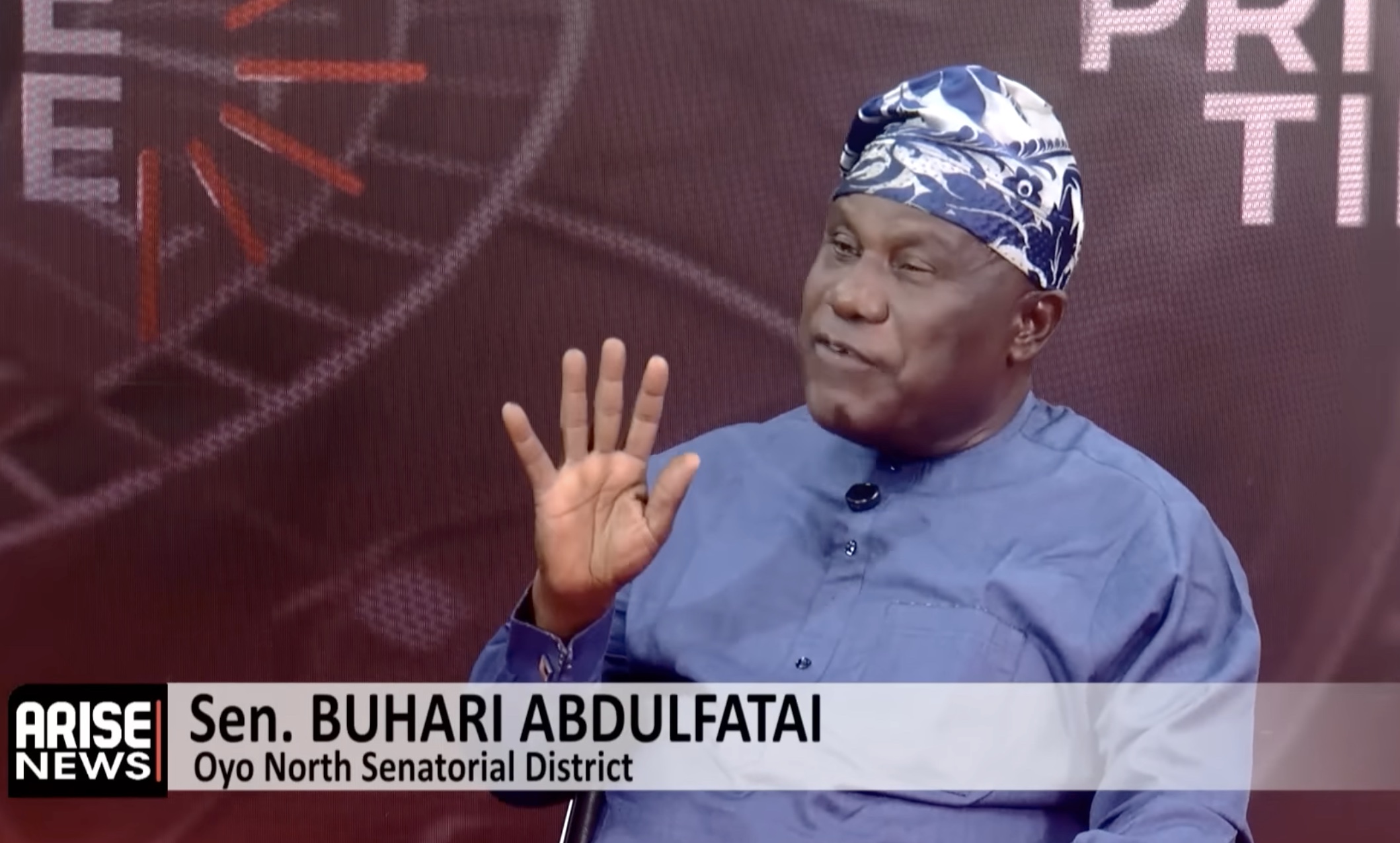 Senator Buhari Abdulfatai urges the Federal Government to rehabilitate families of abducted Oyo pupi...