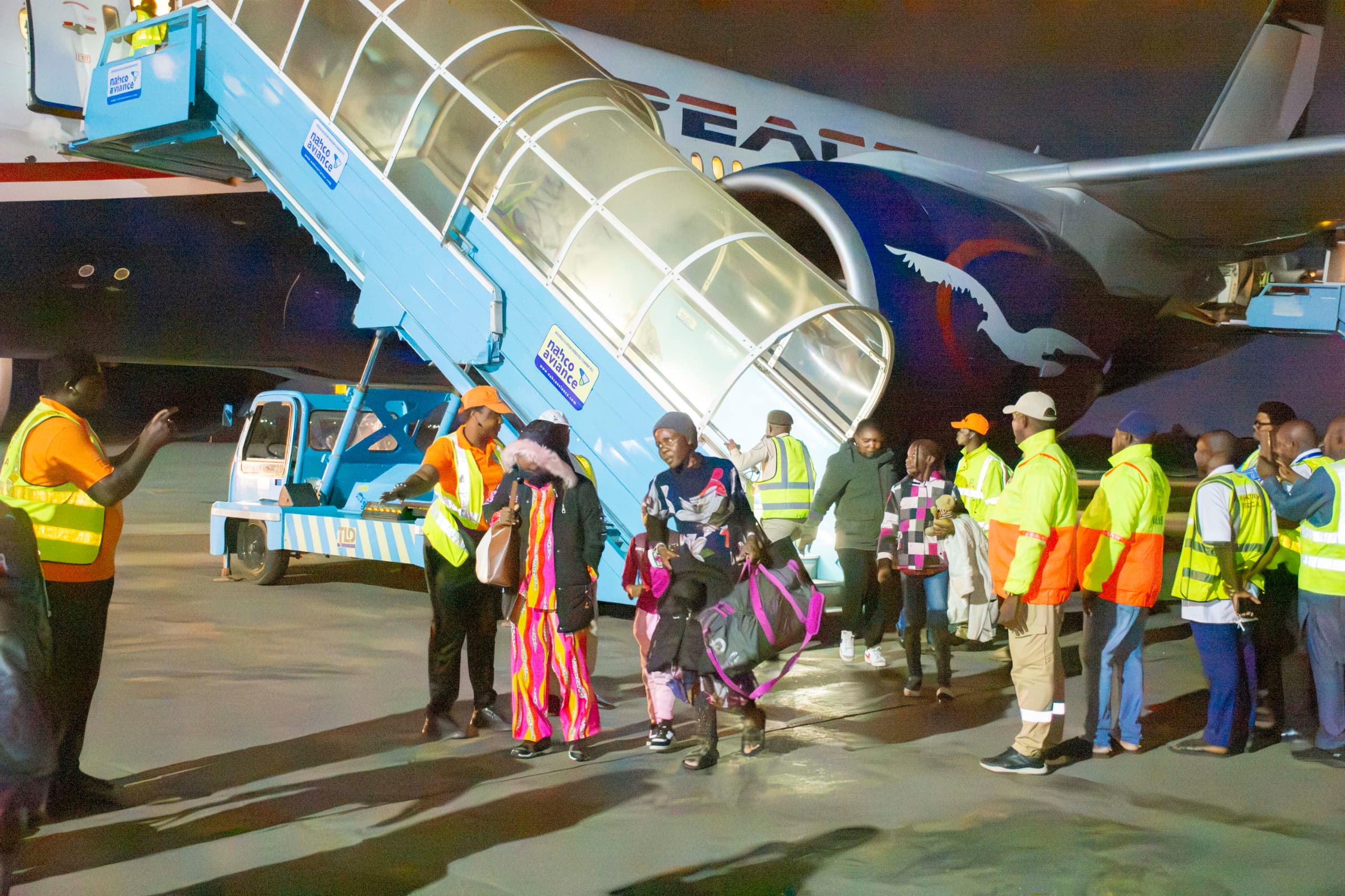 A fourth evacuation flight from South Africa over xenophobic tensions has been completed by Air Peac...