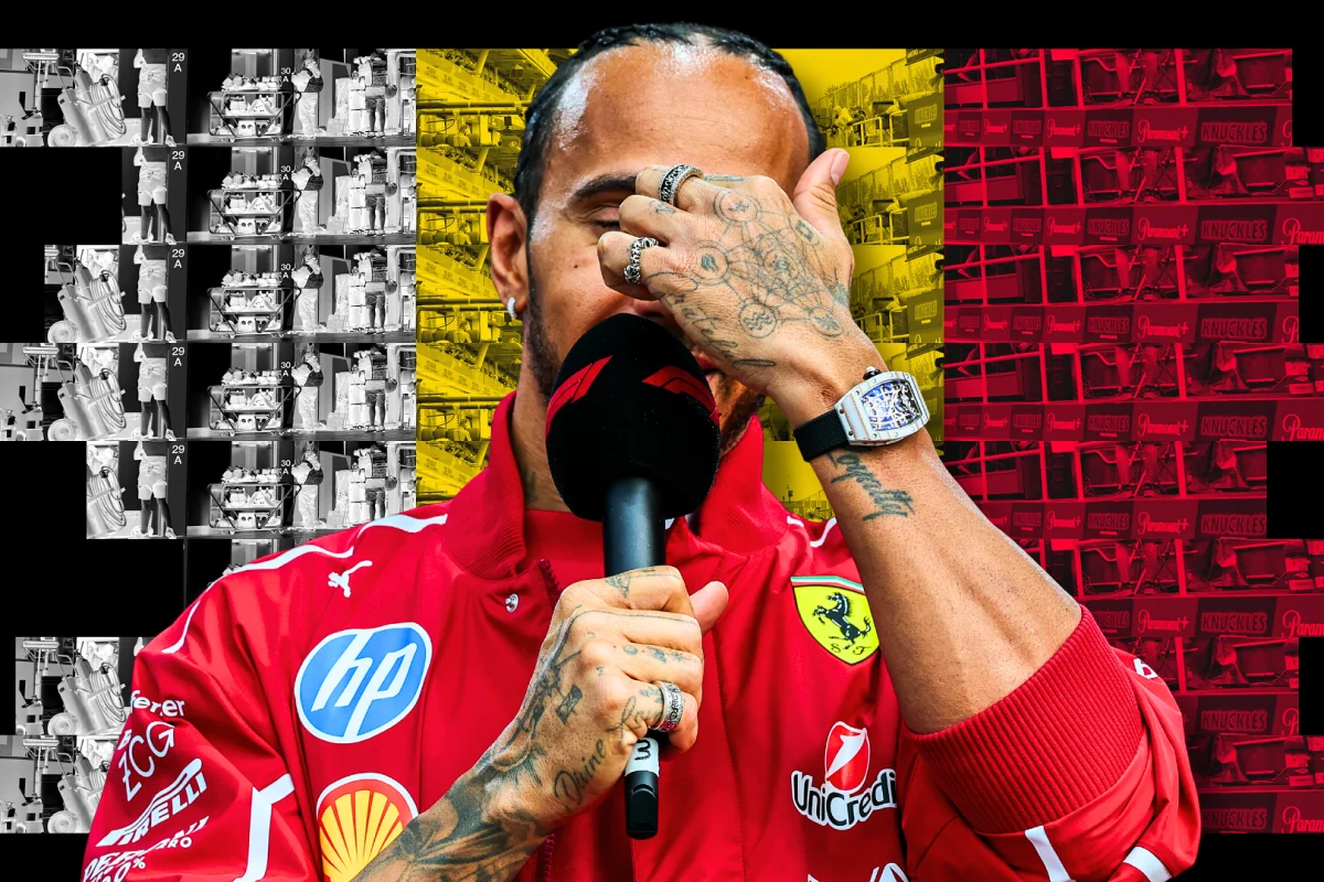 Lewis Hamilton admits his heart “sank” after striking a Ferrari mechanic in the pits, but the crew m...