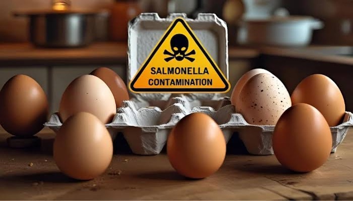 US FDA recalls nearly 1.6 million dozen eggs after potential Salmonella contamination, though no ill...
