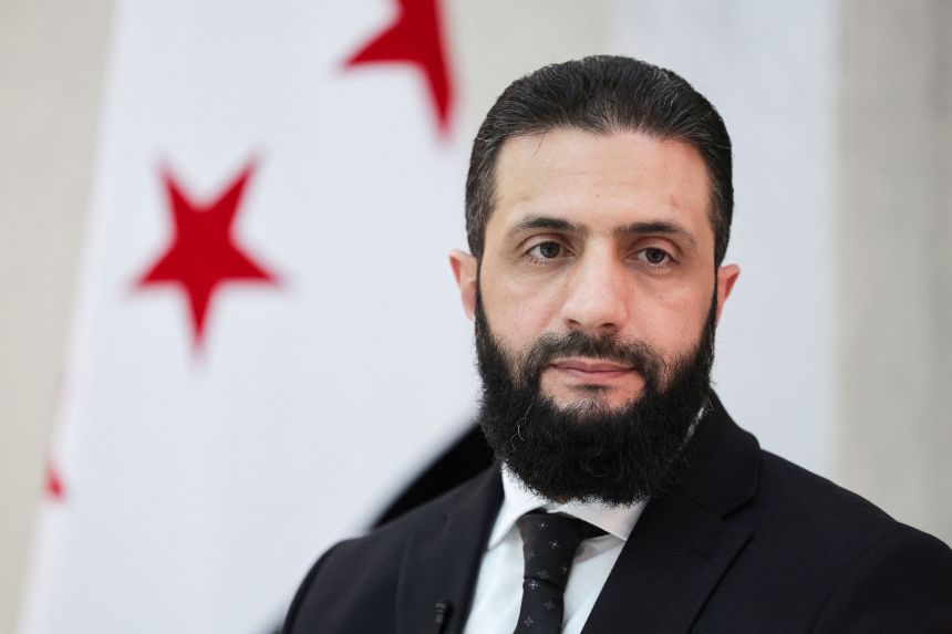 Syria’s President Ahmed al-Sharaa arrived in Ankara on Wednesday, where he was due to meet US Presid...