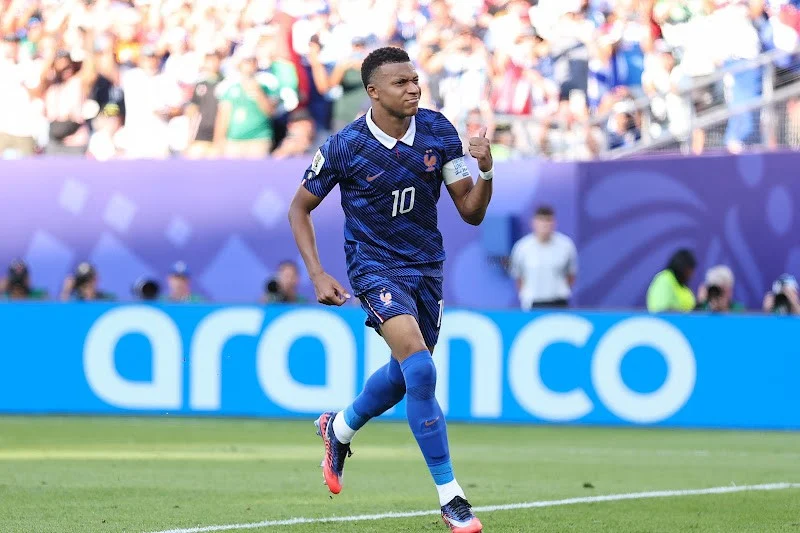 Kylian Mbappe’s second-half penalty earns France a hard-fought 1-0 win over Paraguay to reach the Wo...