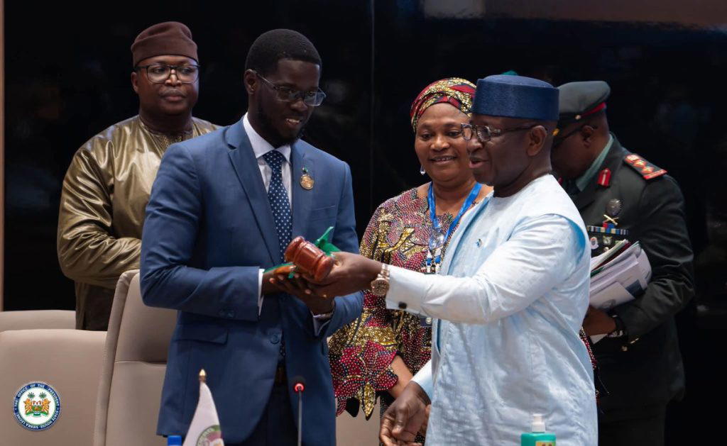 Senegalese President Bassirou Diomaye Faye has been elected Chairman of the ECOWAS Authority of Head...