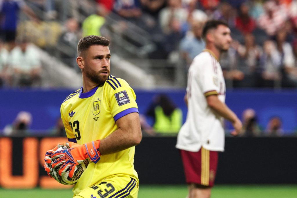 Spain goalkeeper Unai Simon has written his name into FIFA World Cup history after moving into joint...