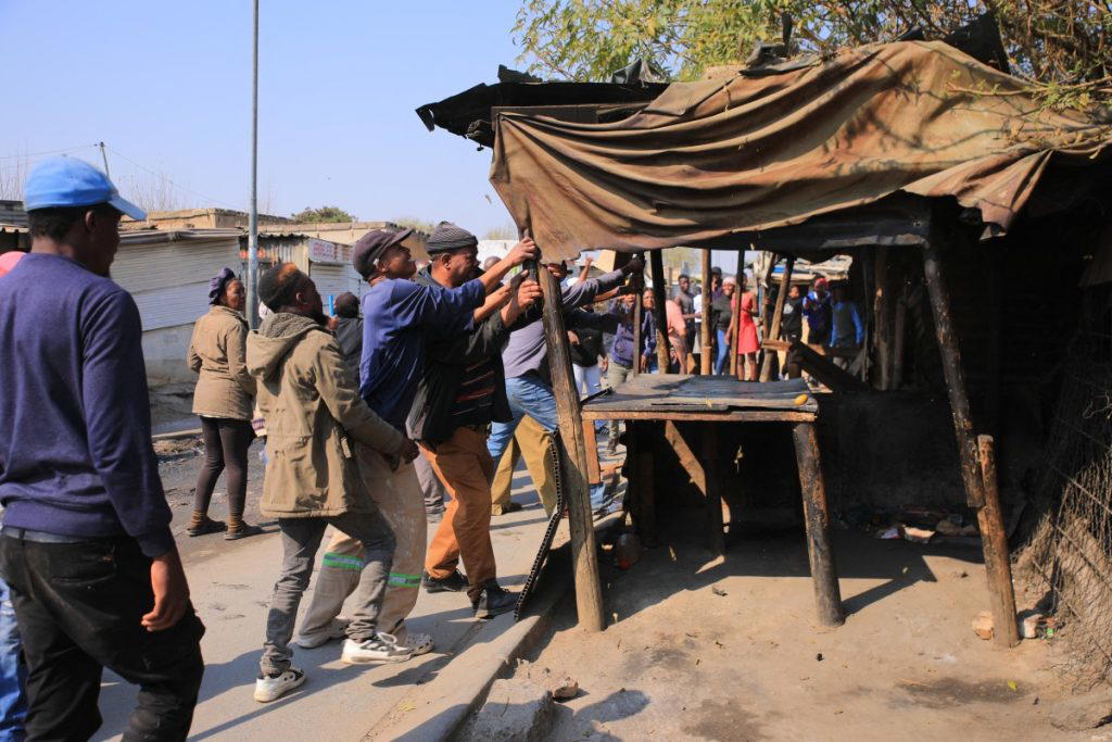 Nigerian and South African diplomats sat down Monday as “brothers” to address a series of xenophobic...