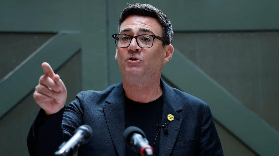 UK Prime Minister Andy Burnham scraps VAT on household electricity bills, aiming to ease living cost...