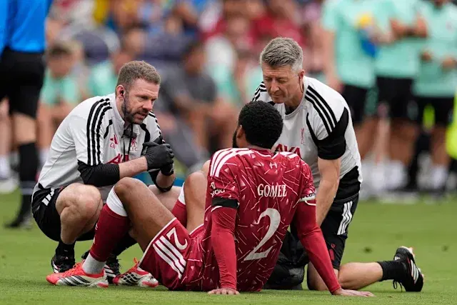 Andoni Iraola said Joe Gomez’s injury in Liverpool’s friendly win against Sunderland was the “worst...