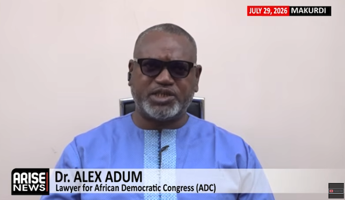Alex Adum urges NJC to sanction trial judge, alleging constitutional provisions and key evidence wer...