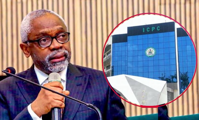 Chief of Staff Femi Gbajabiamila appears before the ICPC, answers questions in the investigation int...