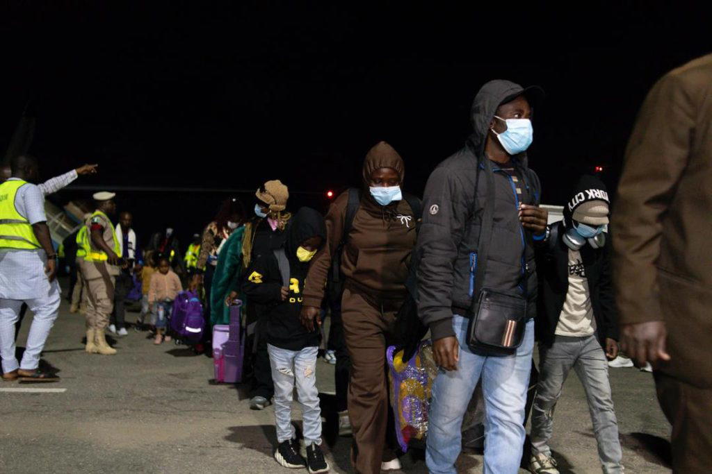 By Emmanuel Adegboye
Another batch of Nigerians evacuated from South Africa arrived Thursday night...