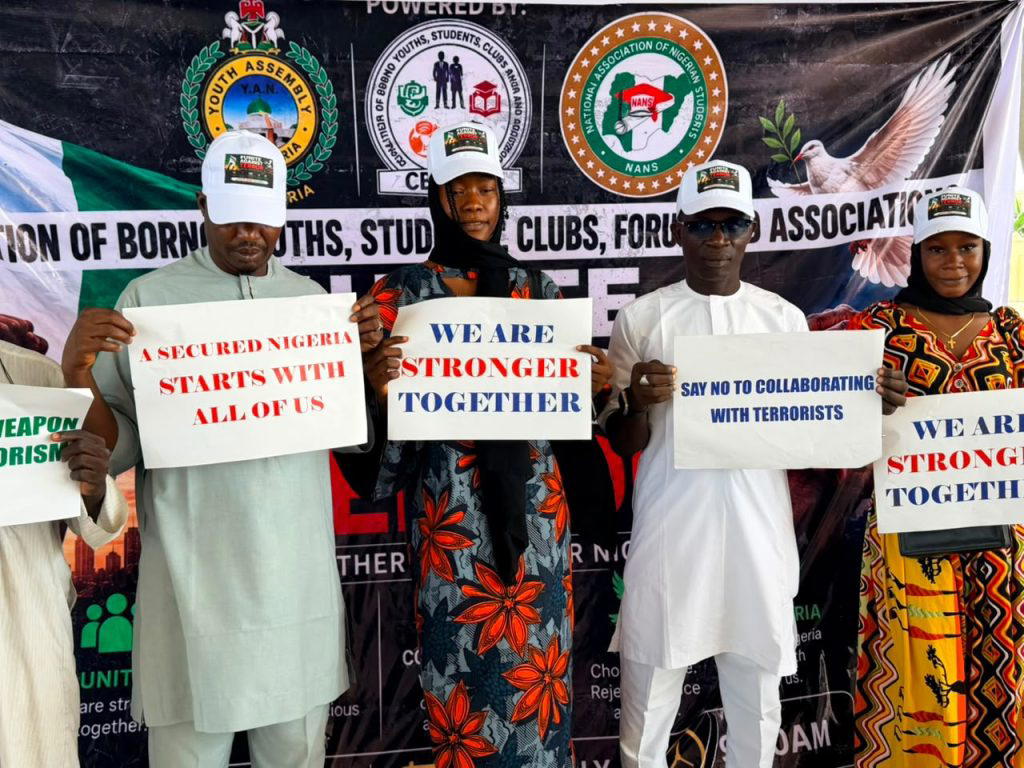 By Ndahi Marama, Maiduguri
Students from tertiary institutions across Borno State, alongside civil...