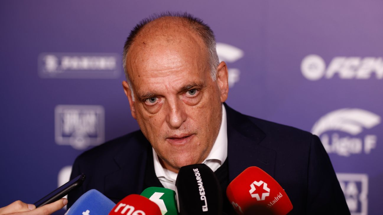 La Liga Chief, Javier Tebas says Gianni Infantino should quit, accusing FIFA of damaging football th...
