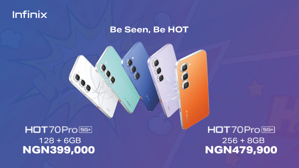 Developed for young creators, students, trendsetters and digital natives, the HOT 70 Pro combines ex...