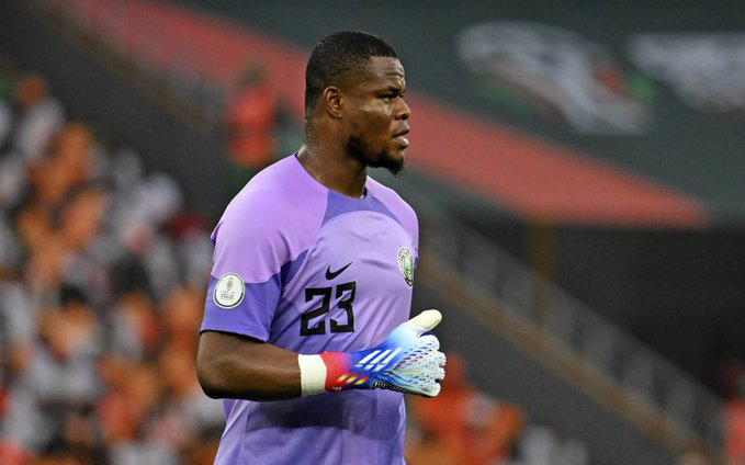 Super Eagles goalkeeper Stanley Nwabali has completed a return to South African side Chippa United a...