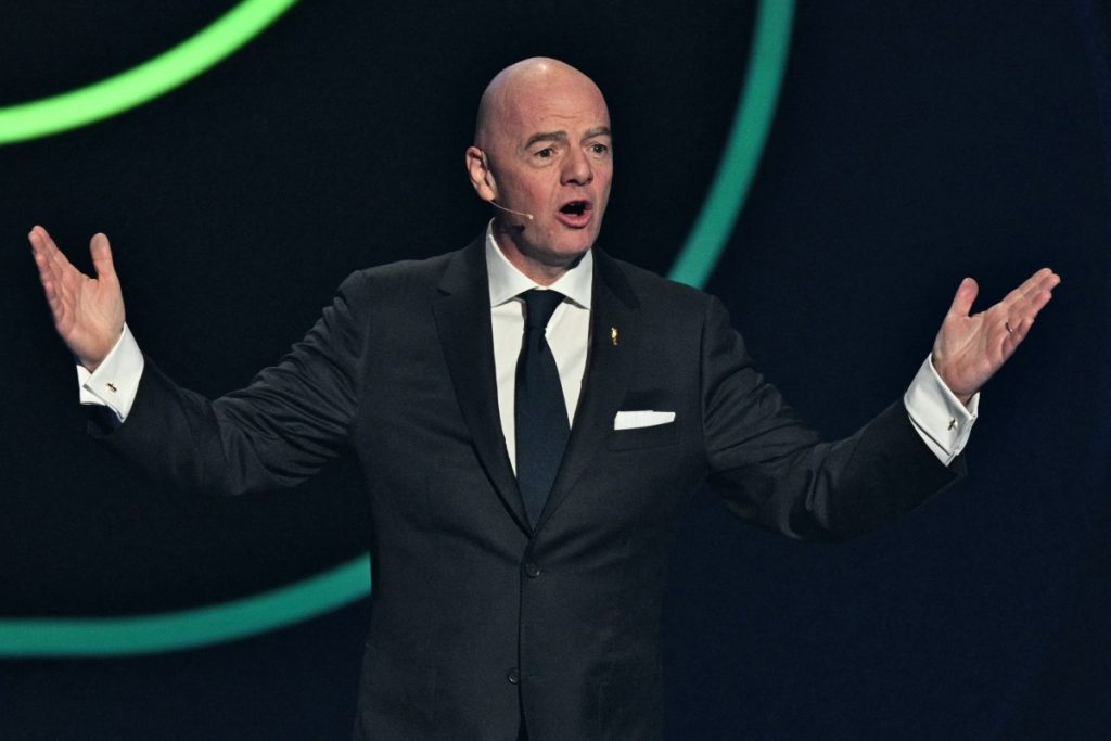 FIFA president Gianni Infantino has hit back at World Cup critics, claiming they were “spreading hat...