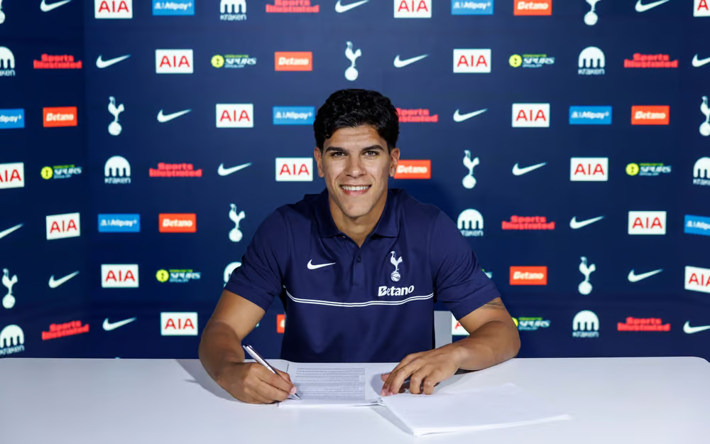 West Ham’s Portugal midfielder Mateus Fernandes has joined Spurs after the Hammers’ relegation from...