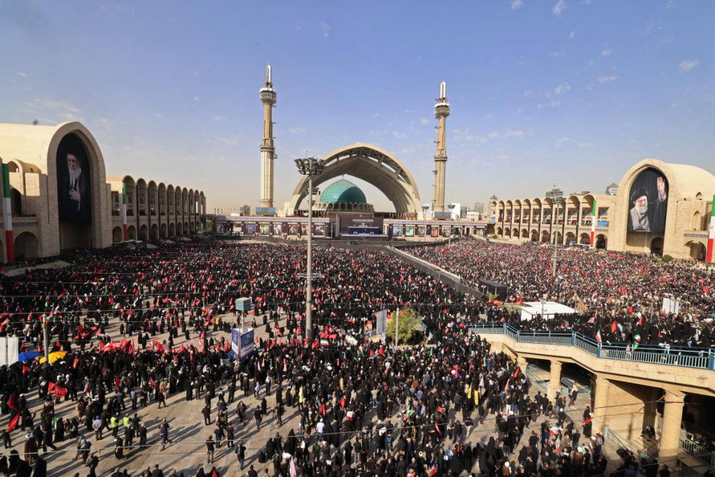 Funeral ceremonies for Iran’s supreme leader Ali Khamenei officially began on Saturday, state televi...