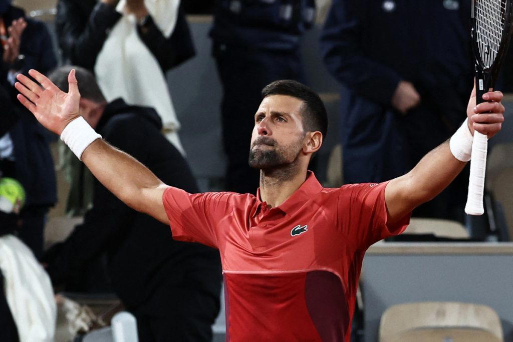 Novak Djokovic earned another slice of Wimbledon history as the seven-time winner advanced to the fo...