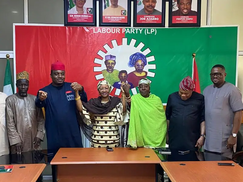 Labour Party backs the Okereke-Konto ticket, saying Hajja Bintu Konto reflects its commitment to inc...