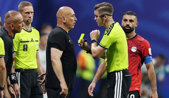 Egypt’s football federation urges FIFA to investigate the match officials and remove them after a co...