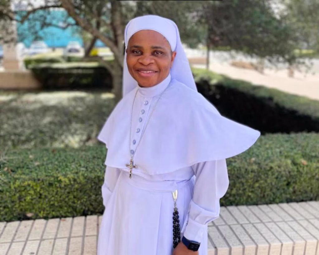 A Nigerian Catholic nun, Sister Leticia Ugboaja, has been released from the custody of the US Immigr...