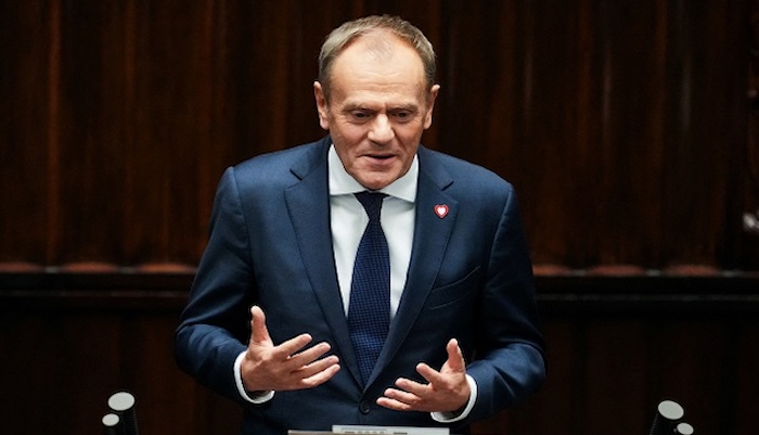 Polish Prime Minister Donald Tusk says peace in Ukraine remains unlikely soon, expecting Russia to e...