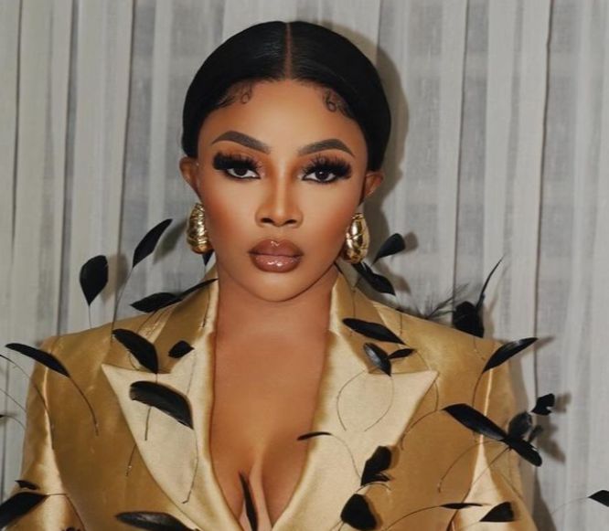 Media personality and actress Toke Makinwa has stirred debate after saying she does not believe wome...