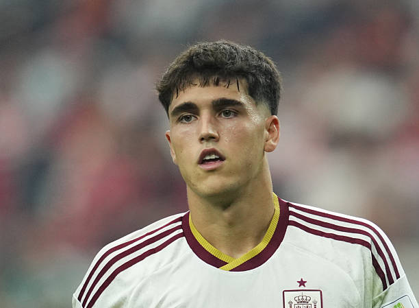 Spain defender Pau Cubarsí has emerged as the leading contender for the FIFA World Cup 2026 Young Pl...