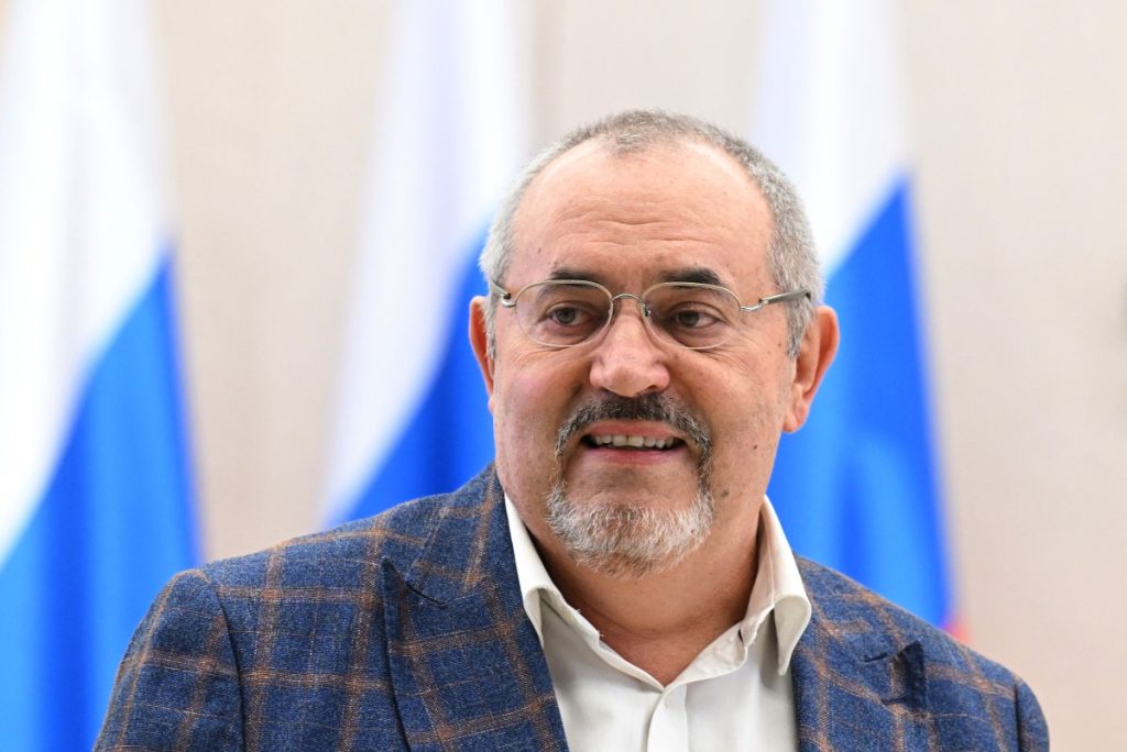 Russian police on Monday arrested an anti-war Kremlin critic who once tried to run against President...