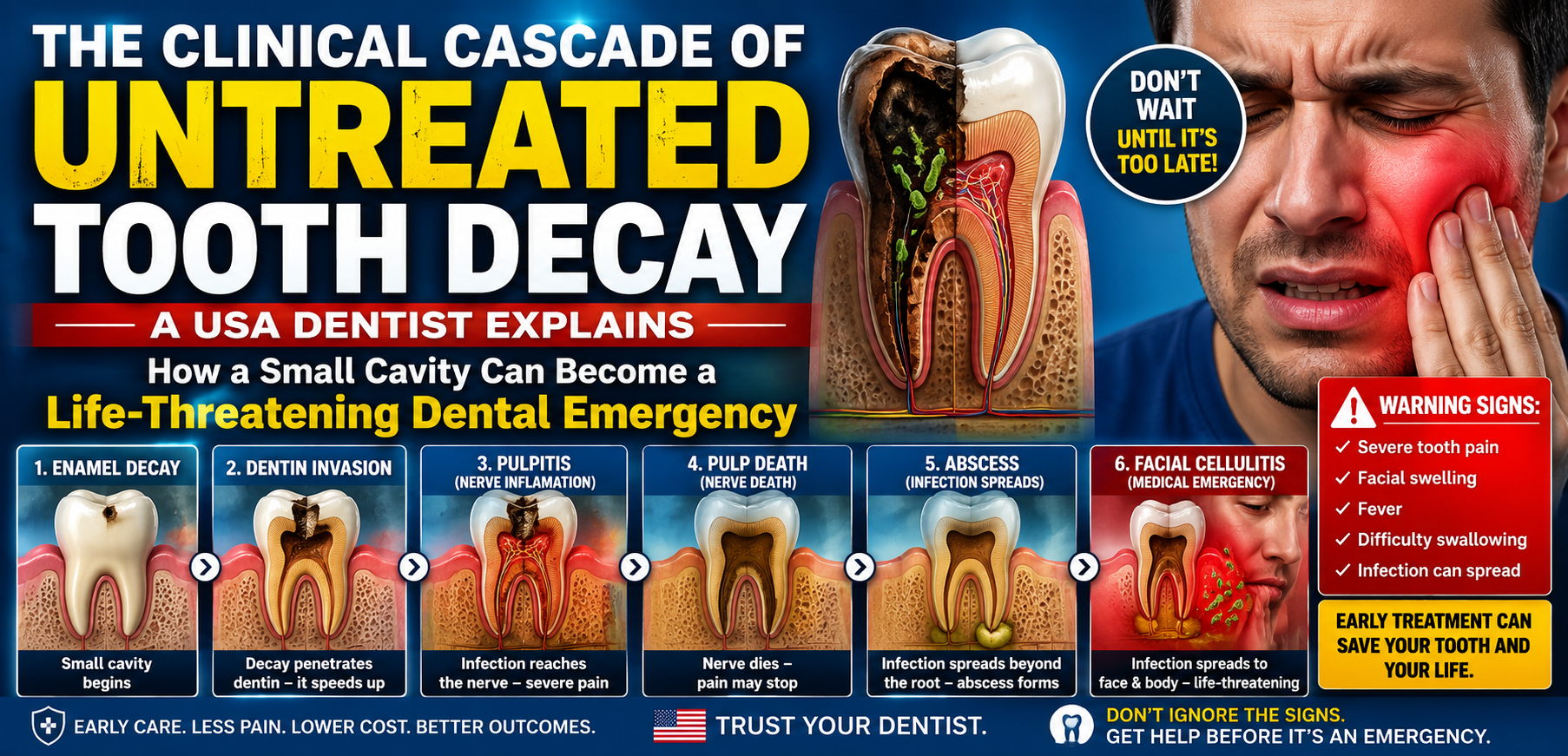 Language : EnglishTopics: CavityMany patients assume a small cavity is simply a minor inconvenience...