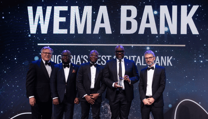 Euromoney names Wema Bank Nigeria’s Best Digital Bank for Consumers, recognising innovation, custome...