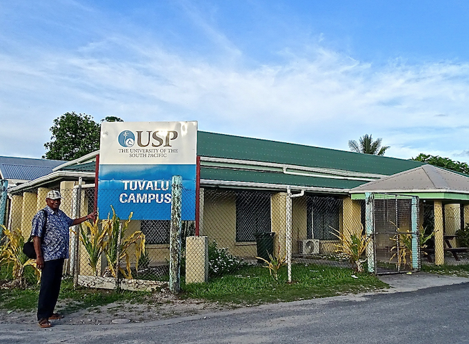 The University of the South Pacific’s (USP) Tuvalu Campus, located in the tiny Pacific island nation...