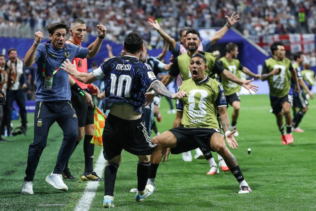 Lionel Messi hailed a “special” win after Argentina beat England to reach the World Cup final, with...