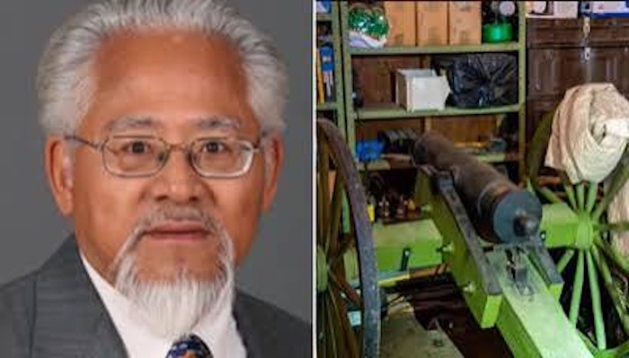 Canadian police arrest former MP Inky Mark after seizing 439 firearms, cash and an antique cannon du...